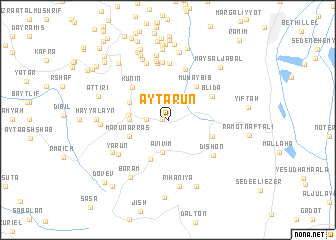 map of ‘Aytarūn