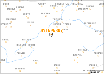map of Aytepeköy
