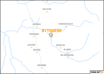 map of ‘Aythursh