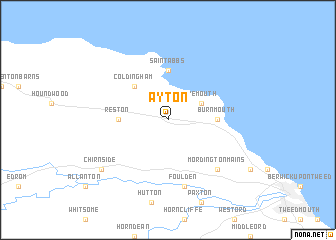 map of Ayton