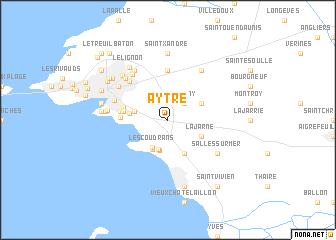 map of Aytré