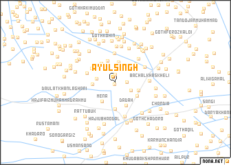 map of Ayul Singh