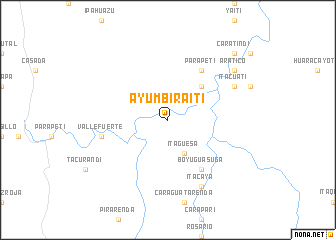 map of Ayumbiraiti