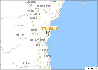 map of Ayungon