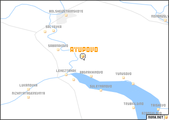 map of Ayupovo