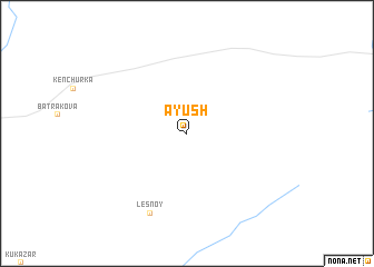 map of Ayush