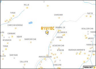 map of Ayuyoc