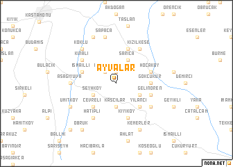 map of Ayvalar