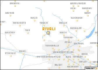 map of Ayvalı