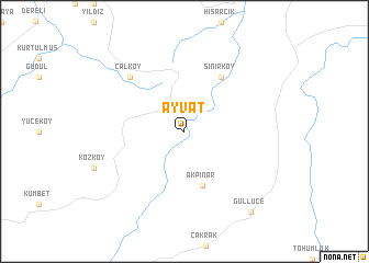 map of Ayvat