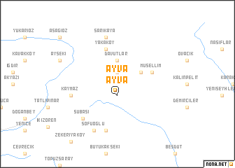 map of Ayva