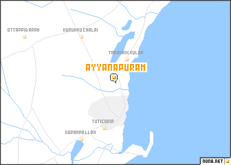 map of Ayyanāpuram