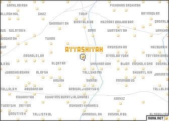 map of ‘Ayyāshīyah