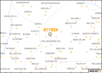 map of ‘Ayyāsh