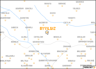 map of Ayyıldız