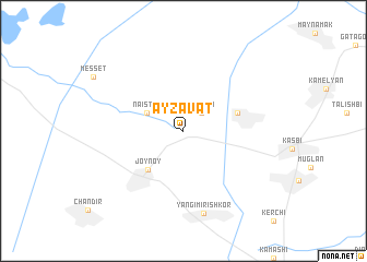 map of Ayzavat