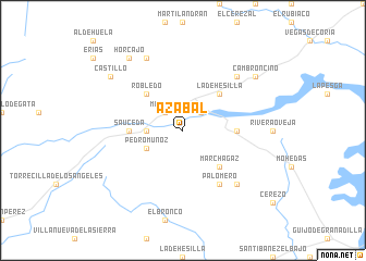 map of Azabal