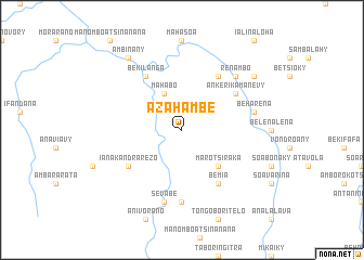 map of Azahambe