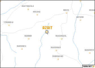 map of Azait