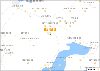 map of Azajo
