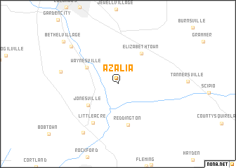 map of Azalia