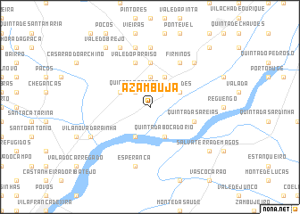 map of Azambuja