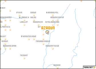 map of Azaoun