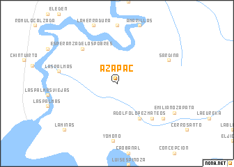 map of Azapac