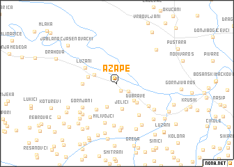 map of Azape