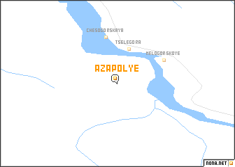 map of Azapol\
