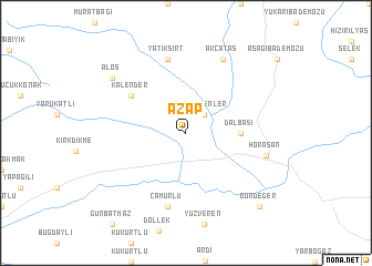 map of Azap