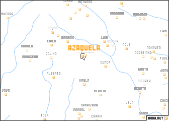 map of Azaquela