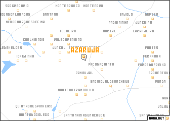 map of Azaruja