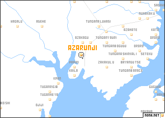 map of Azarunji