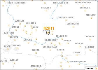 map of Azati