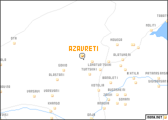 map of Azavret\