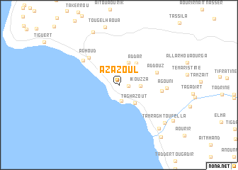 map of Azazoul