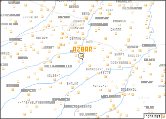 map of Azbar