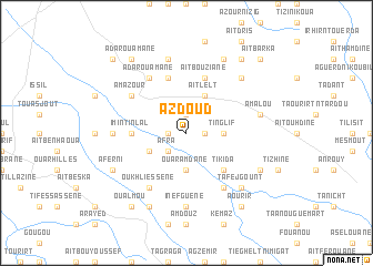 map of Azdoud