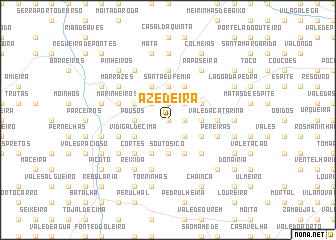 map of Azedeira