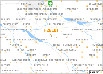 map of Azelot