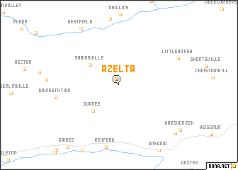 map of Azelta