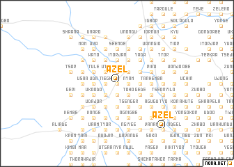 map of Azel