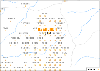 map of Azenda