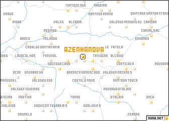 map of Azenha Nova