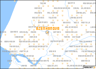 map of Azenha Nova