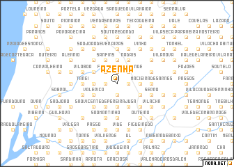 map of Azenha