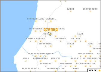 map of Azenha