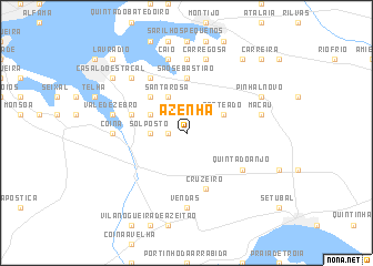 map of Azenha