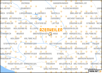 map of Azenweiler